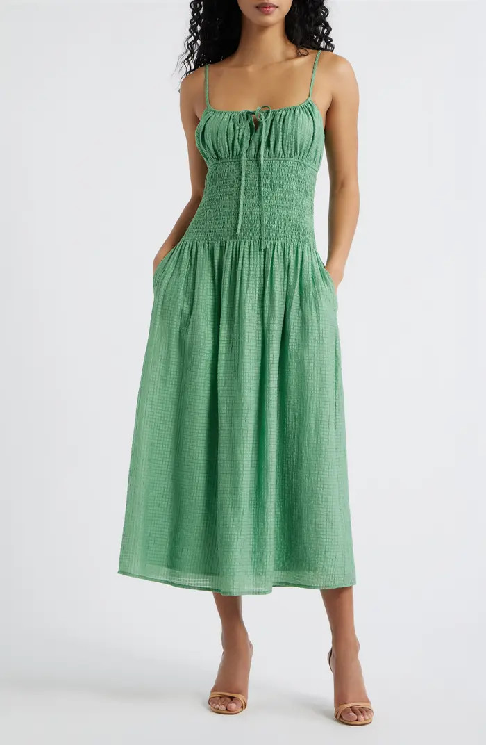 Lulus Arielle Smocked Sleeveless Maxi Dress | Nordstrom | Nordstrom