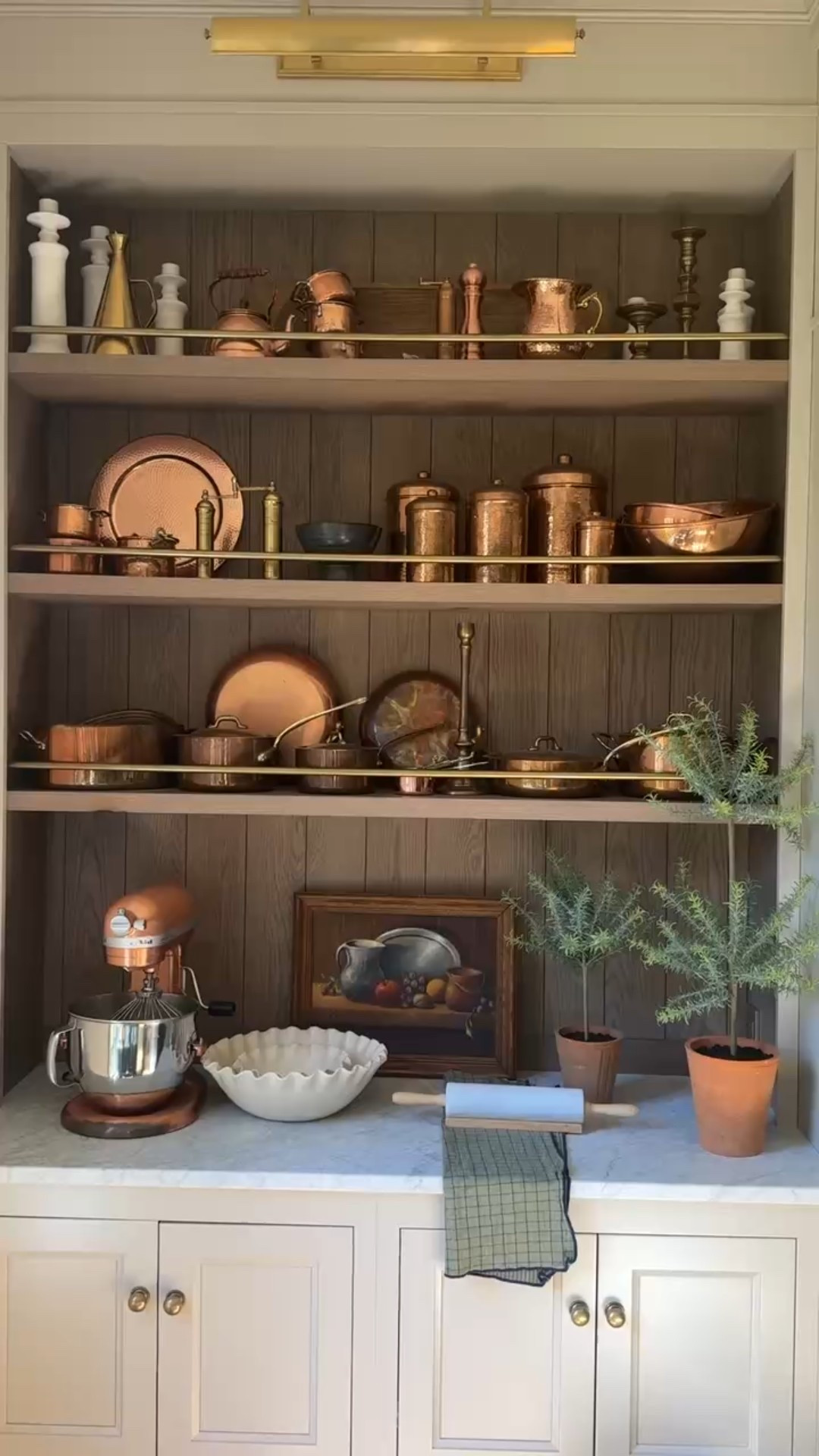 One of my favorite corners of the house 🥹 there’s just something about the copper that gives me all the feels. 

#LTKWatchNow #LTKHome #LTKSaleAlert