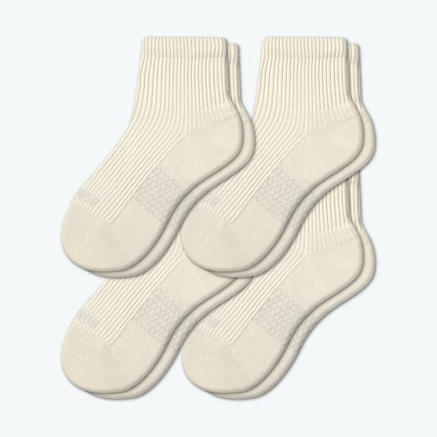 Women's Hybrid Ribbed Quarter Sock 4-Pack | Bombas Socks
