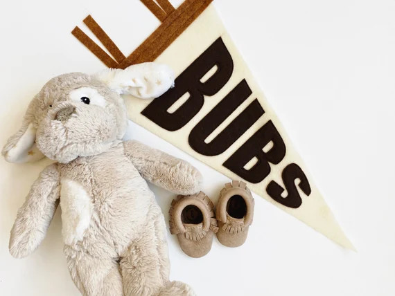 Bubs/bubby/bubba Pennant - Etsy | Etsy (US)