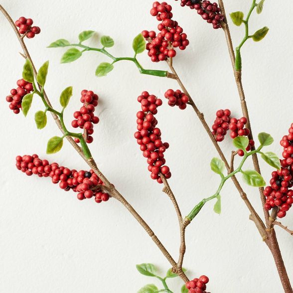 Faux Winterberry Plant Stem - Hearth & Hand™ with Magnolia | Target