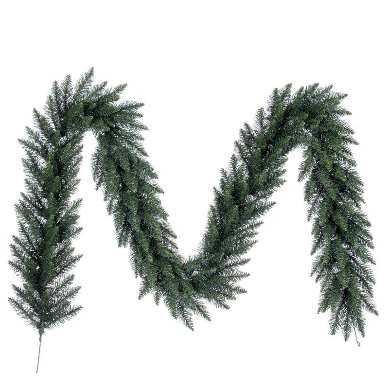 The Twillery Co. Perego Fir Artificial Christmas Garland - Unlit & Reviews | Wayfair | Wayfair North America
