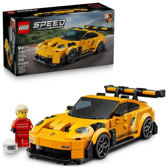 LEGO Speed Champions Porsche 911 GT3 RS Super Car Toy - Model Kit & Pretend Play Toy for Boys & G... | Walmart (US)