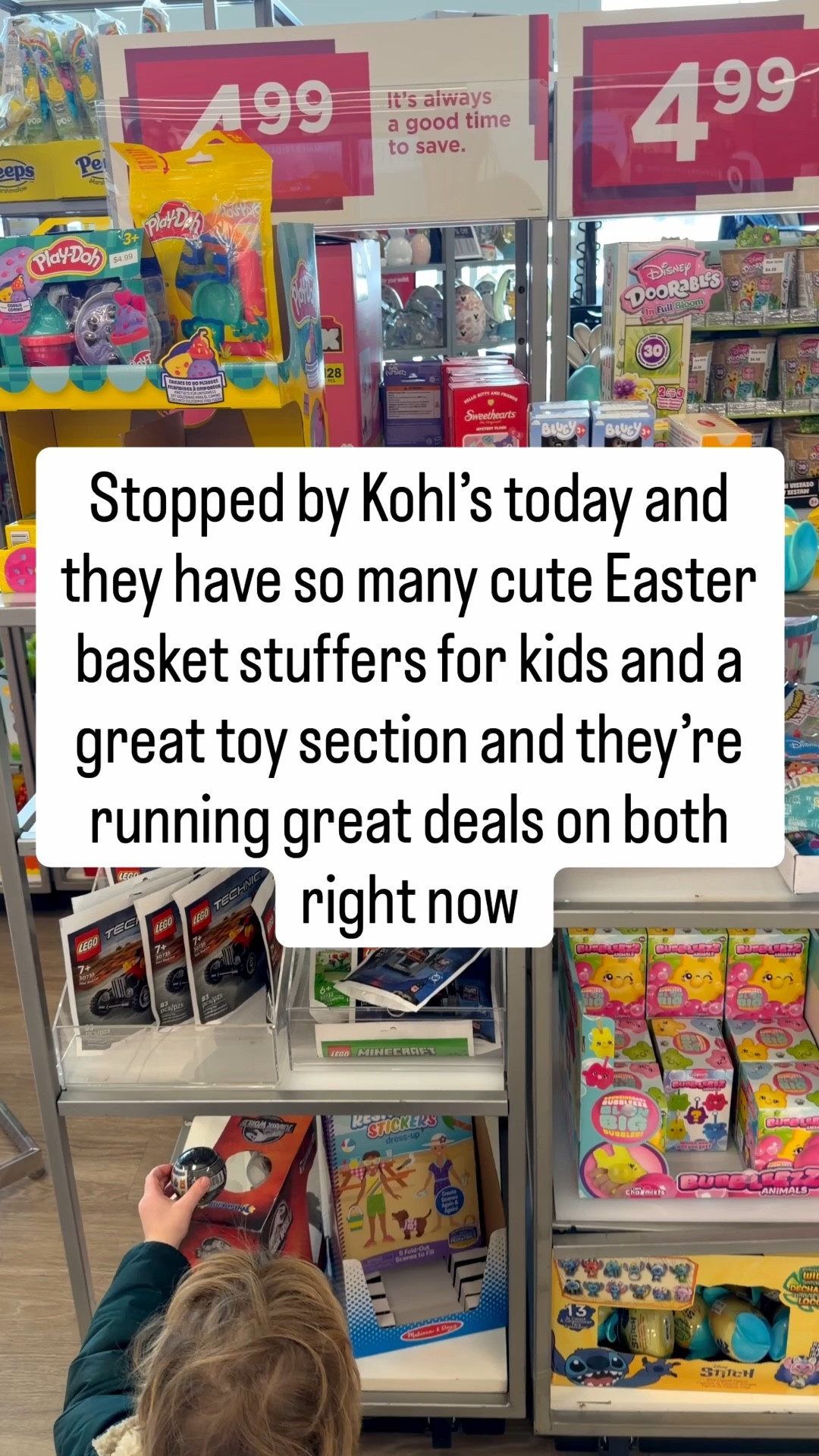 @kohls has so many cute Easter basket stuffers and kids toys and lots of them are on sale rn - plus, they’re running 20% off your purchase with code YOUSAVE20  and you can save $10 for every $50 you spend on toys. Linked what I picked up for the kids and Brooks and Grace recommended.
#ad #kohlspartner #kohlsfind

#LTKKids #LTKSaleAlert #LTKmomlife