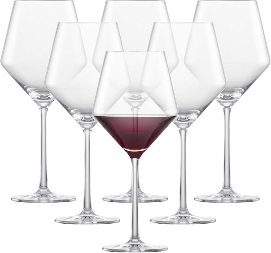 ZWIESEL GLAS Pure Beaujolais Red Wine Glasses (Set of 6), Wine Glasses for Red Wine, Dishwasher-S... | Amazon (US)