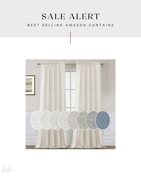 These curtains are a best seller in my Amazon storefront every week! We have the color “natural” in our bedroom and “angora” in the living roomm

#LTKfindsunder50 #LTKhome #LTKsalealert