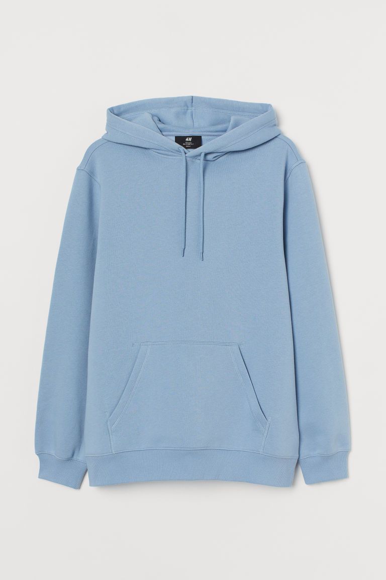 H & M - Relaxed-fit Hoodie - Blue | H&M (US + CA)