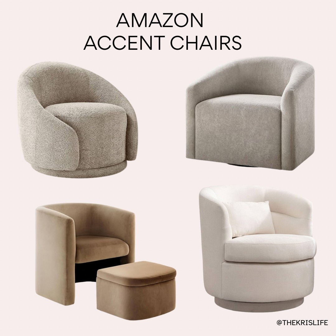 Just in time for Prime Big Deal Day! Amazon has some great accent chairs options for your living room, bedroom, or covered porch! 

Swivel chair, barrel chair, lounge chair, home decor, furniture 



#LTKSeasonal #LTKHome #LTKSaleAlert