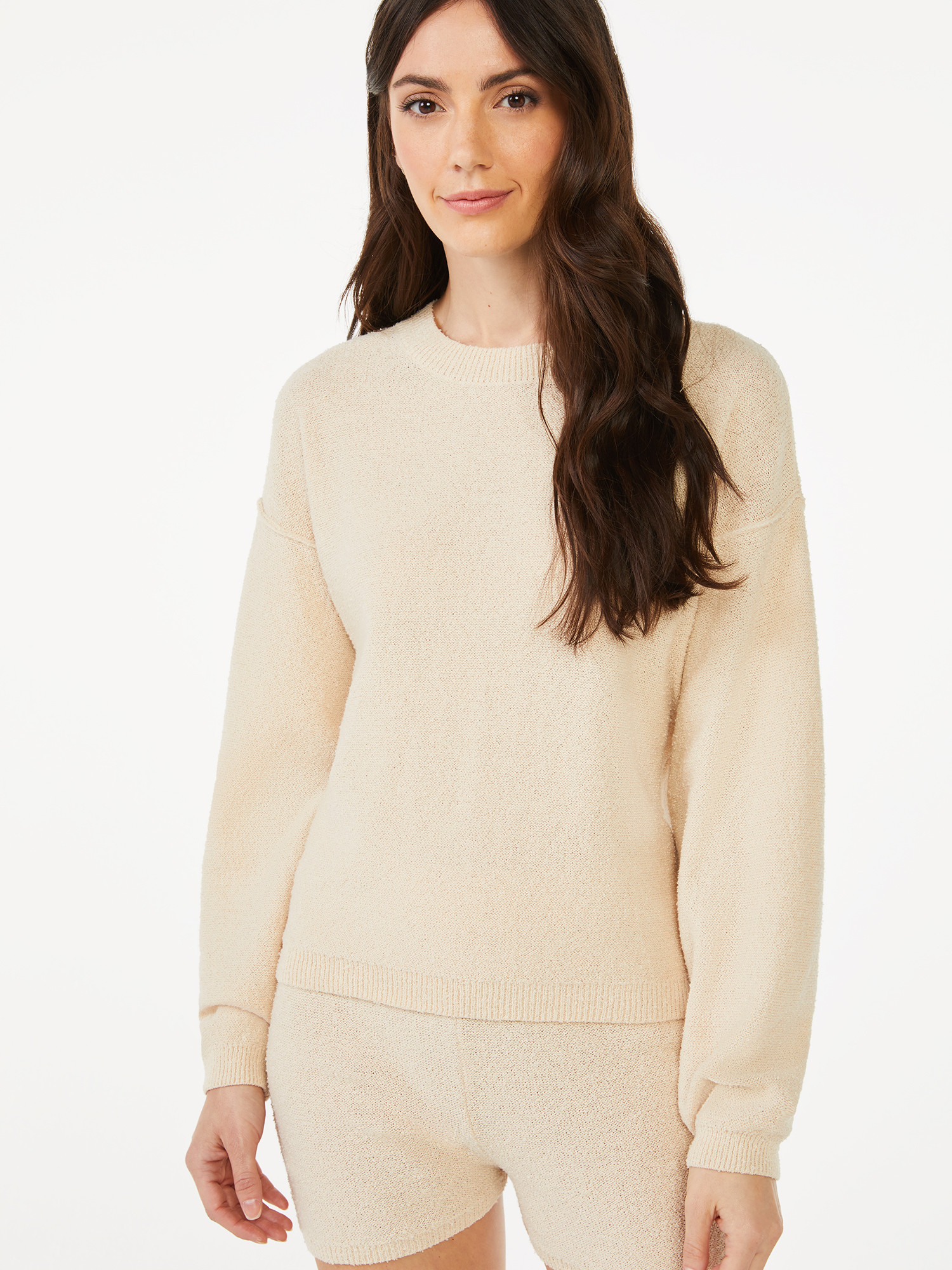Scoop Women's Solid Pullover Sweater | Walmart (US)