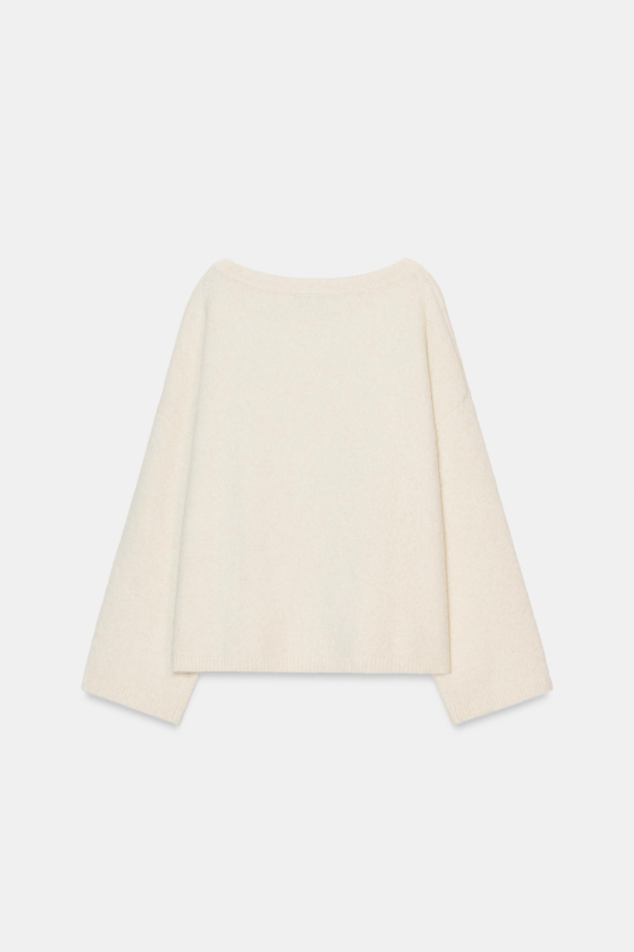 BROOCH KNIT JUMPER | Zara US