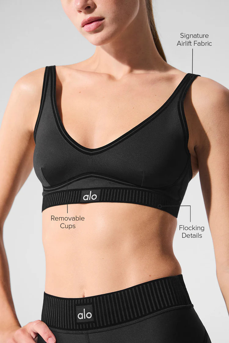 Airlift Line Up Bra | Alo Yoga