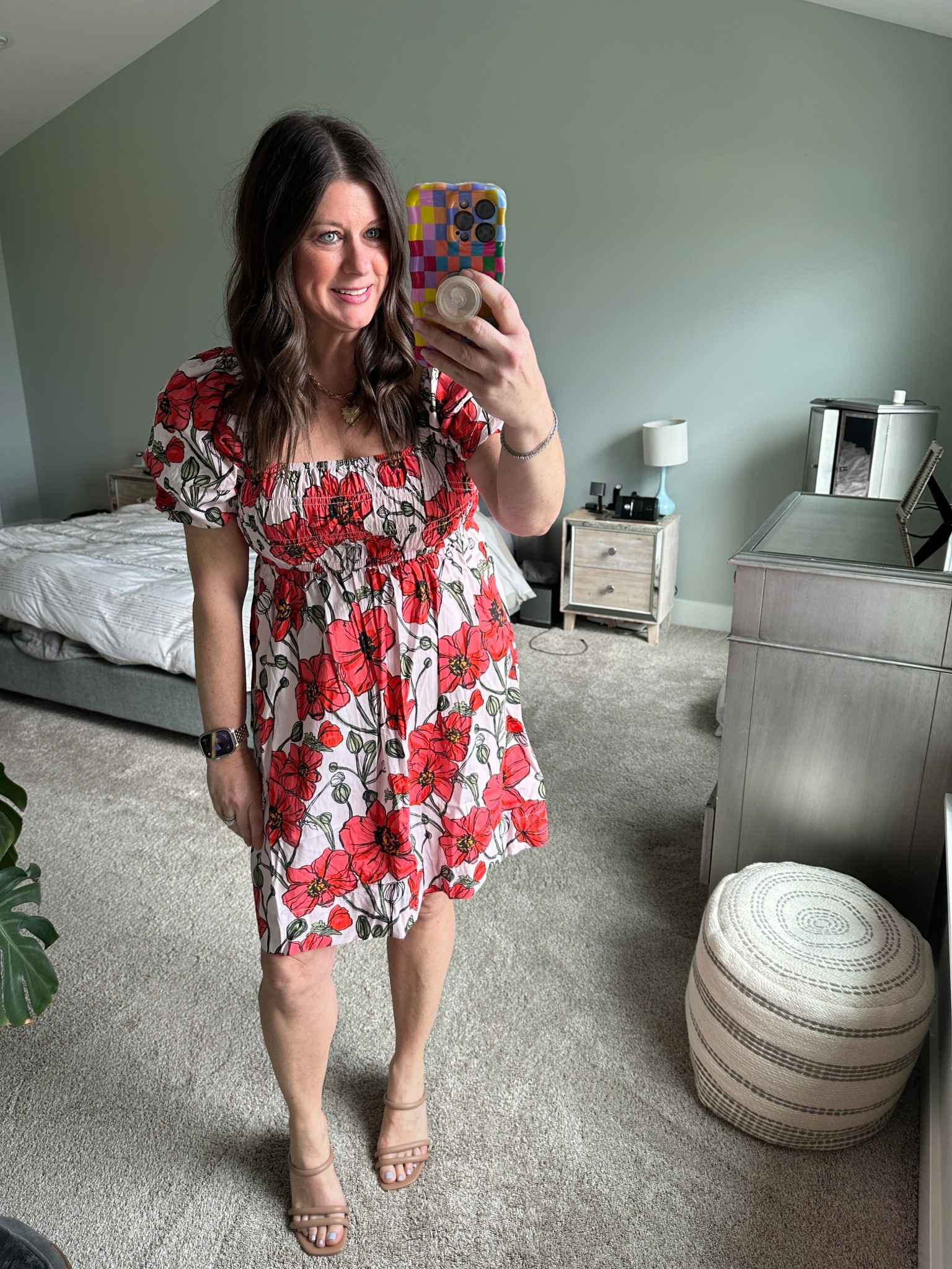 This smocked dress comes in several prints and is under $30  

#LTKMothersDay #LTKootd #LTKMidsize