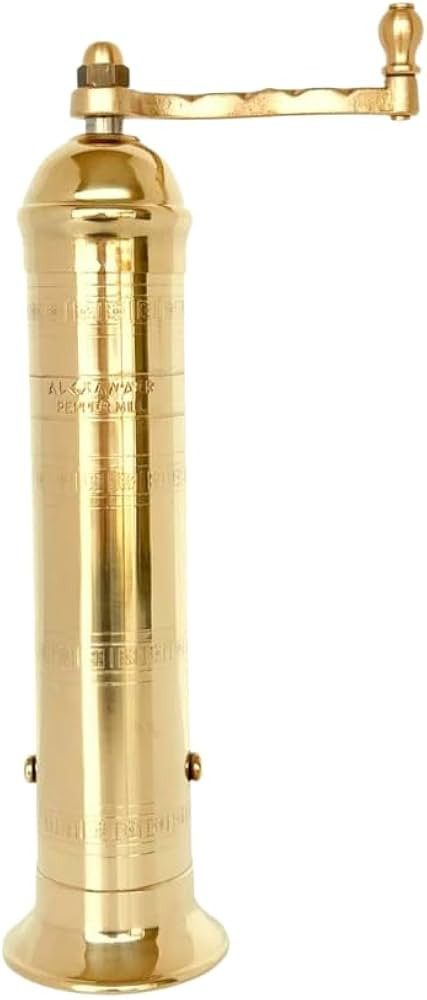 Alexander Home The Original Greek Pepper Mill 9 Inch Tall | European Pepper Mill Grinder with Cra... | Amazon (US)