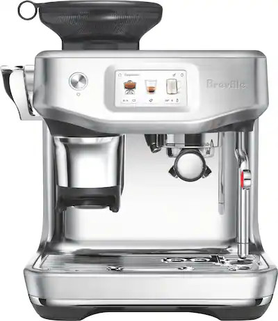 Breville - Barista Touch Impress Espresso Machine - Brushed Stainless Steel | Best Buy U.S.