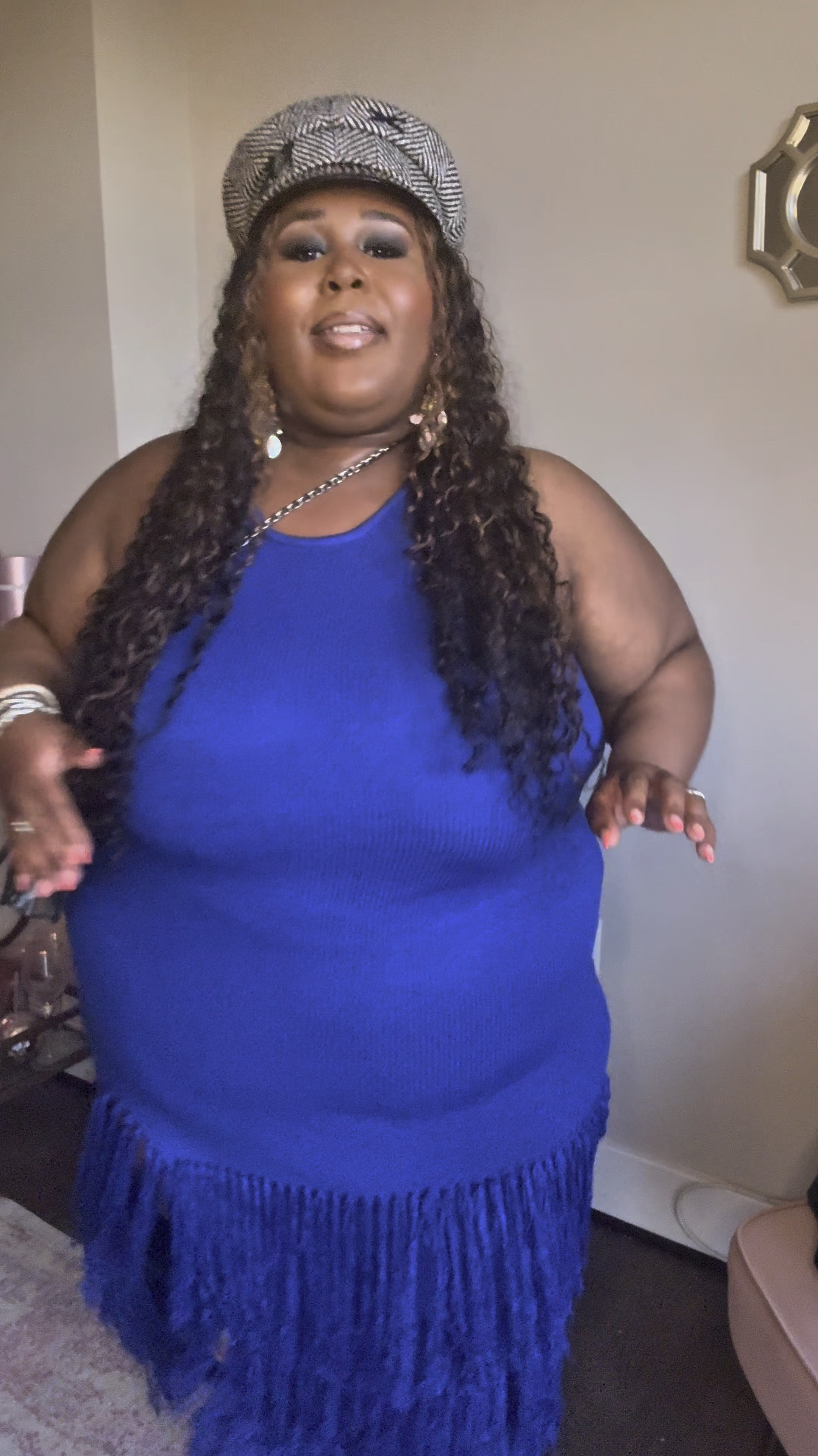 This dress is so stunning! I love a casual look that still looks fly. The cooler weather gave me a chance to wear my hat one last time before summer starts. 

#LTKStyleTip #LTKPlusSize #LTKFindsUnder100