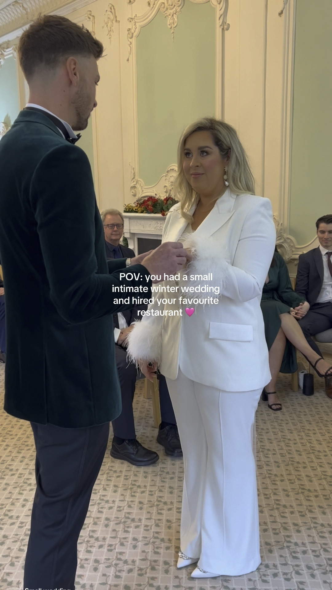 My wedding suit 🩷 