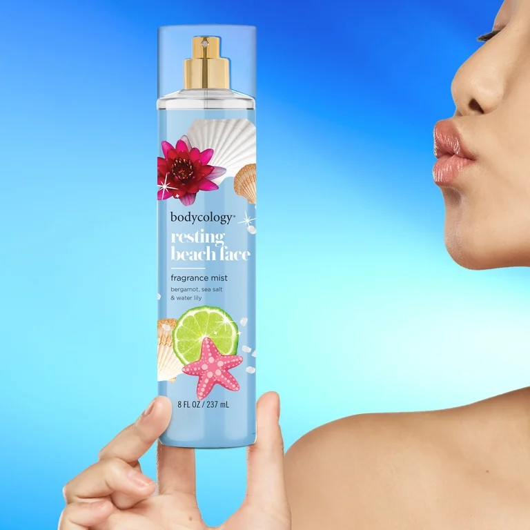 Bodycology Fragrance Body Mist, Resting Beach Face, 8 fl oz | Walmart (US)