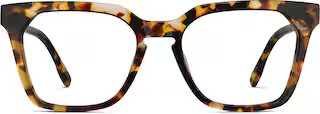 Tortoiseshell  Square Glasses #4460125 | Zenni Optical | Zenni Optical (US & CA)