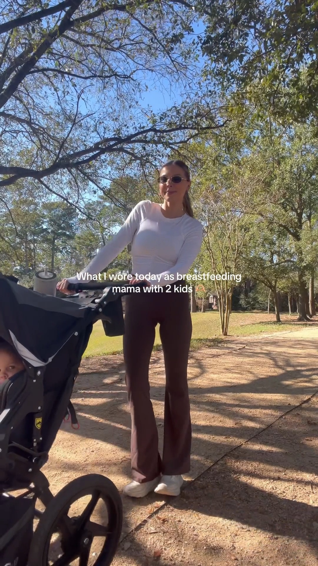 Mom walk outfit! S in tee and leggings! 

#LTKActive #LTKTall