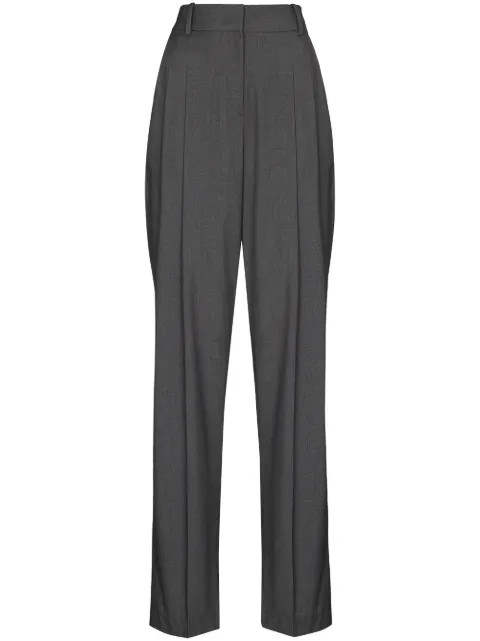 Frankie Shop Gelso high-waisted Darted Trouser - Farfetch | Farfetch Global