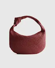 Italian Leather Handwoven Slouchy Shoulder Bag | Quince