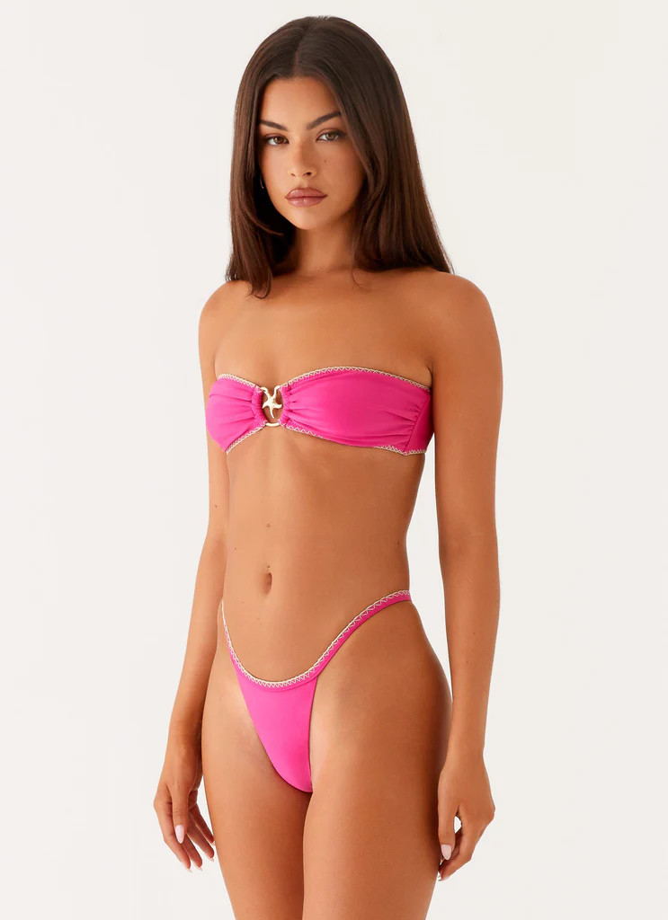 Laurel Bikini Top - Fuchsia | Peppermayo (Global)