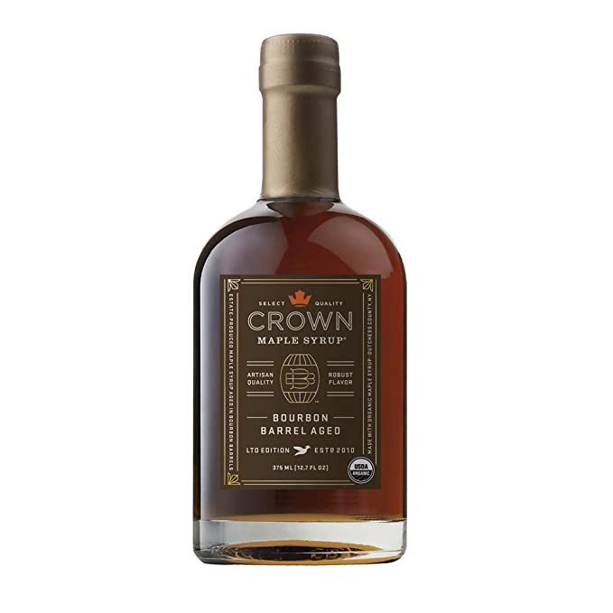 Crown Maple Bourbon Barrel Aged Organic Maple Syrup | Amazon (US)