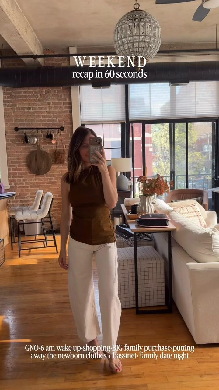 Weekend recap! What we wore and did this weekend in Chicago. GNO outfit, family date outfit, Halloween home shopping, baby toys

#LTKootd #LTKdayinmylife #LTKmomlife
