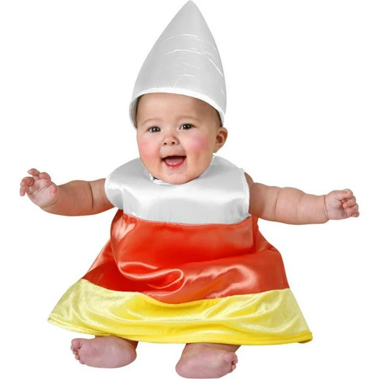Baby Candy Corn Costume~12 Months / Orange - Walmart.com | Walmart (US)