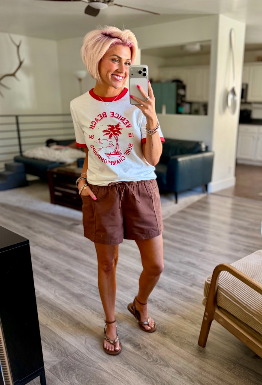 Cute, casual, and on sale at Old Navy!!! Top: XL (boys) // Shorts: Medium // Shoes: TTS 

 #LTKootd #LTKSaleAlert