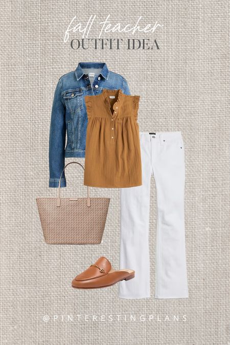 Teacher fall outfit idea!

The full fall teacher capsule wardrobe is on the blog: pinterestingplans.com/teacher-fall-capsule-wardrobe

#LTKsalealert #LTKitbag #LTKworkwear