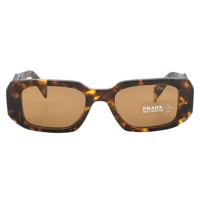 Prada Light Brown Rectangular Ladies Sunglasses PR 17WS VAU2Z1 49 | Walmart (US)