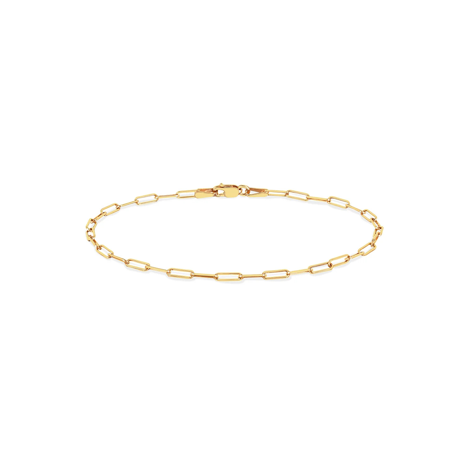 Mini Lola Chain Bracelet14k Yellow Gold | EF Collection