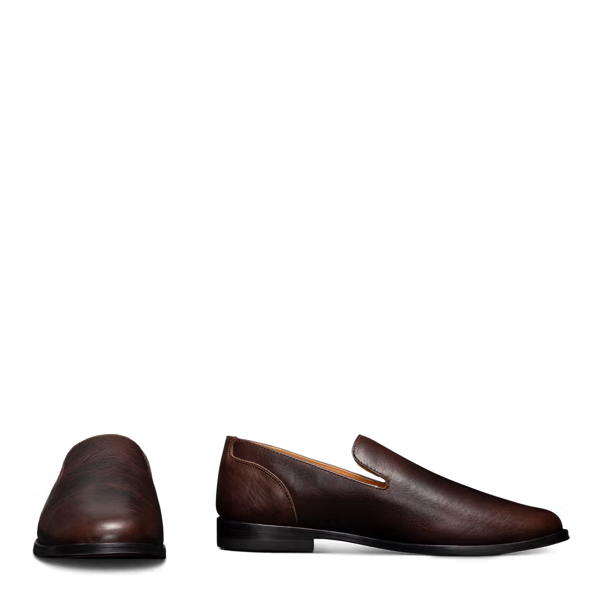 The Monterrey in Hickory Bison - Men's Slip On | Tecovas | Tecovas