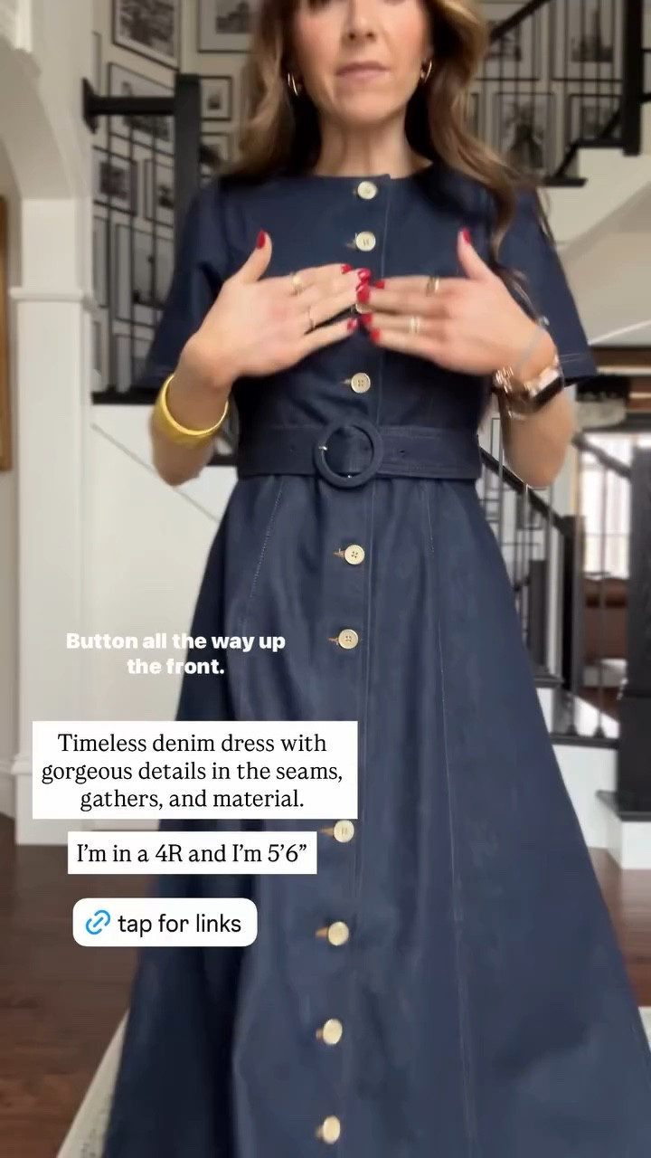 @boden dress that I am just loving! They are always such high quality and have the best details. Right now all items are 15% off 

#LTKSaleAlert