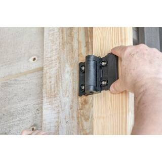 Black Heavy Duty Screen Door Hardware Kit | The Home Depot