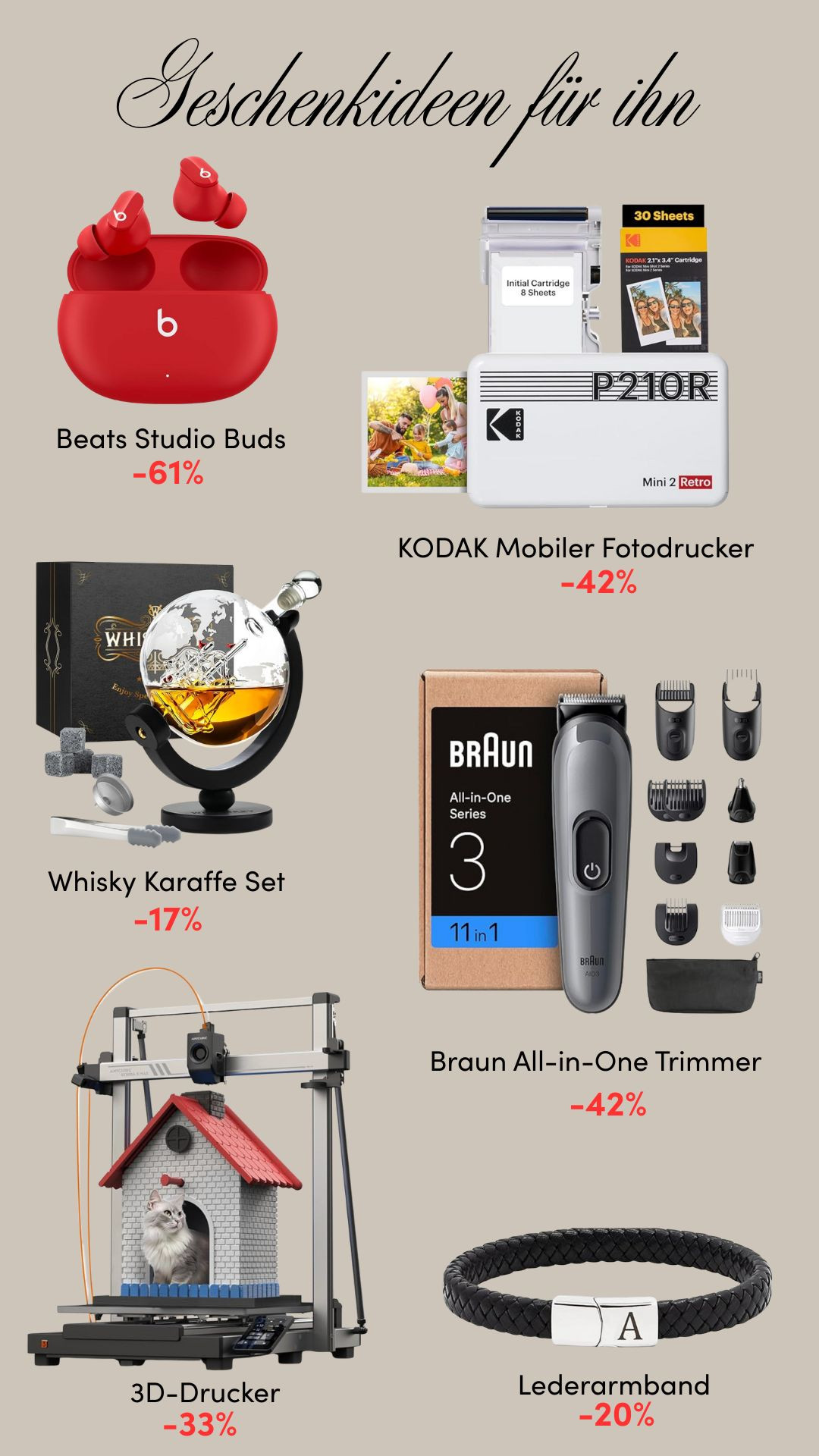 Geschenkideen für ihn 

 #LTKdeutschland #LTKeurope #LTKgiftguide