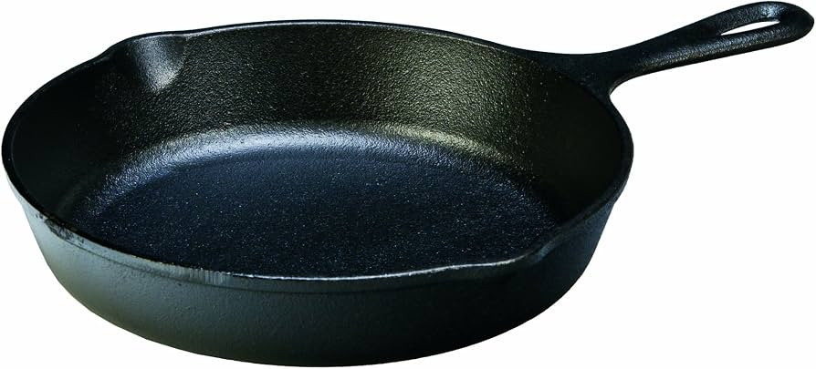 Lodge 9 Inch Cast Iron Pre-Seasoned Skillet – Signature Teardrop Handle - Use in the Oven, on t... | Amazon (US)