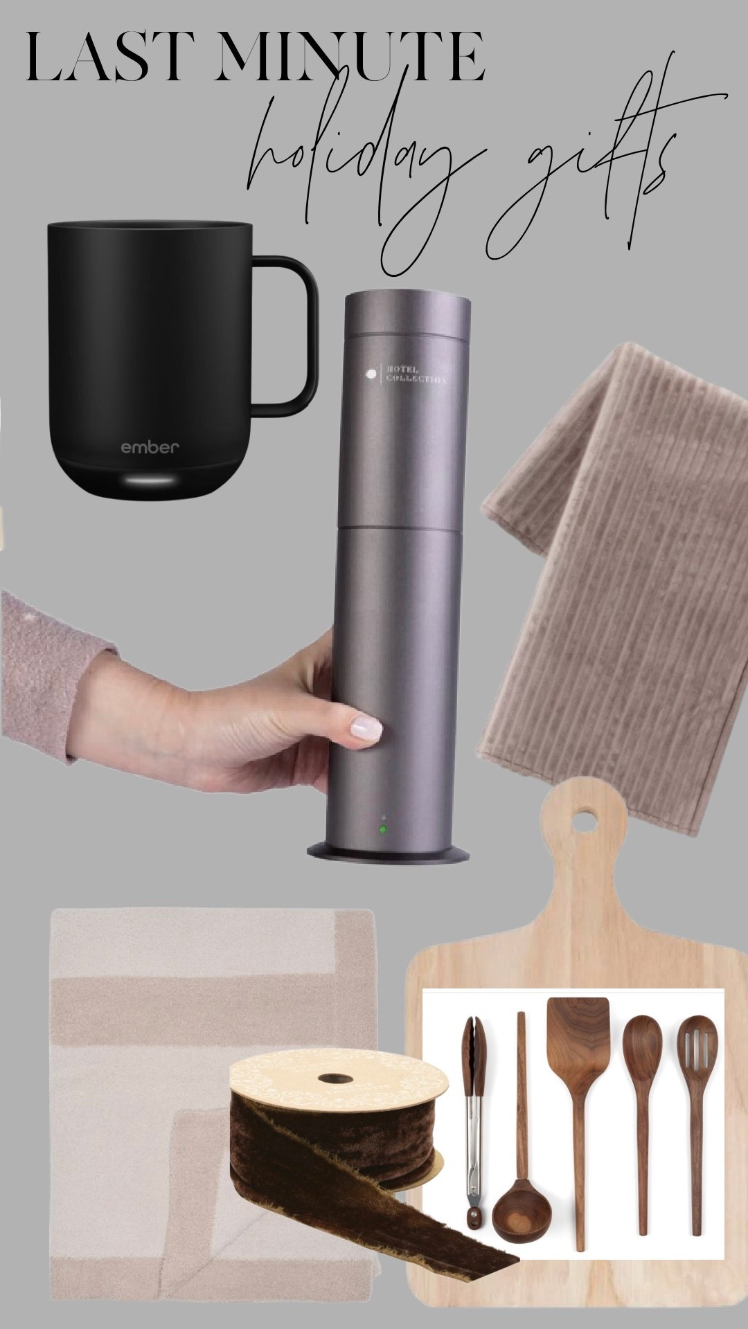 Last-minute holiday gifts 🤍

Thoughtful, cozy, and actually useful—these are easy gifts that feel elevated without overthinking it.

✨ Shop these last-minute gift ideas before they’re gone.

#lastminutegifts #holidaygifts #giftideas #cozygifts #ltkhome


#LTKHome #LTKGiftGuide #LTKHoliday