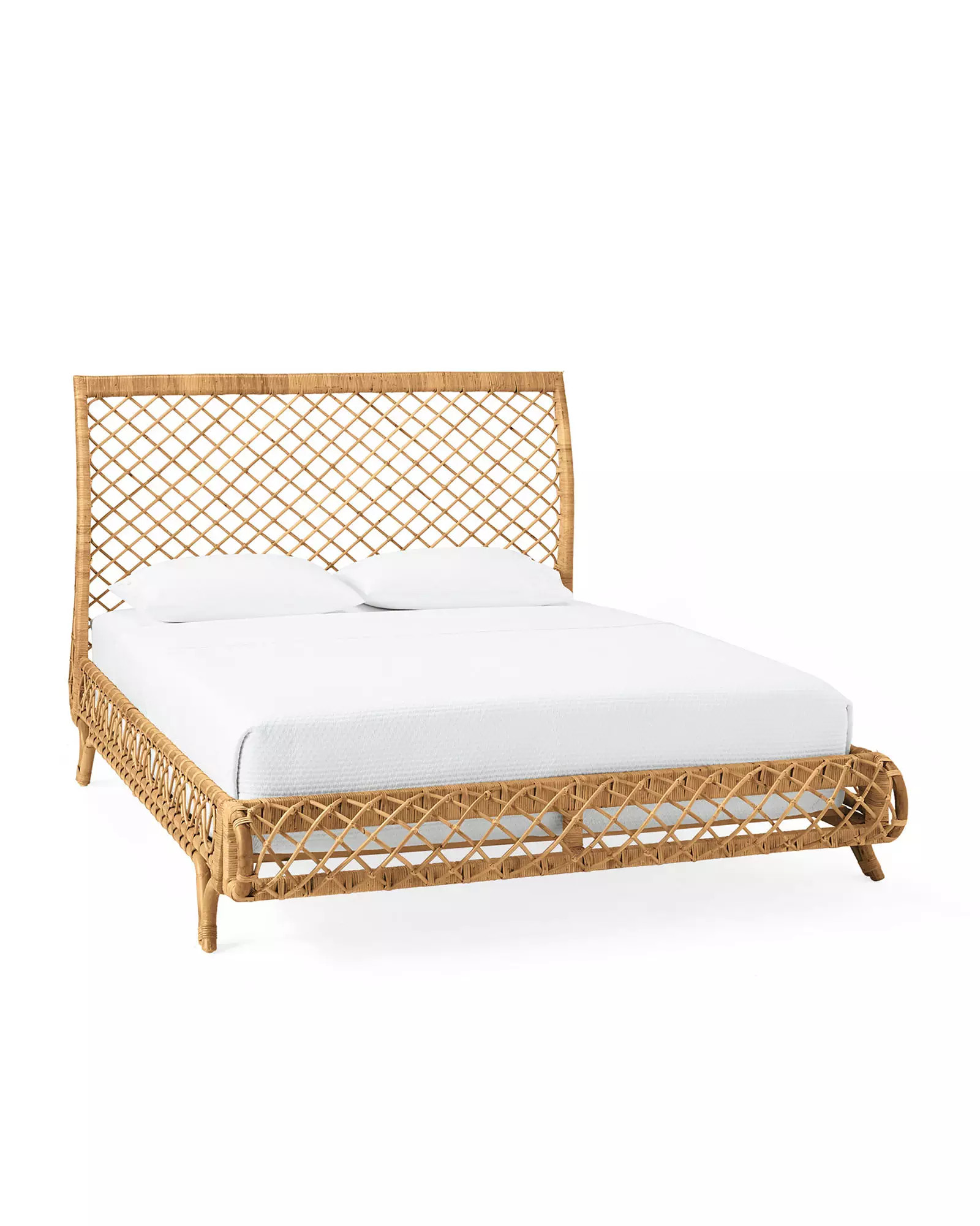 Avalon Rattan Bed | Serena and Lily