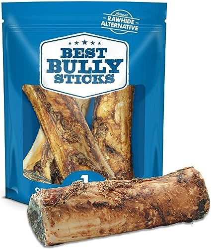 Best Bully Sticks Large Marrow Bones for Dogs - USA Baked and Packaged - Grass-Fed Beef Long-Last... | Amazon (US)