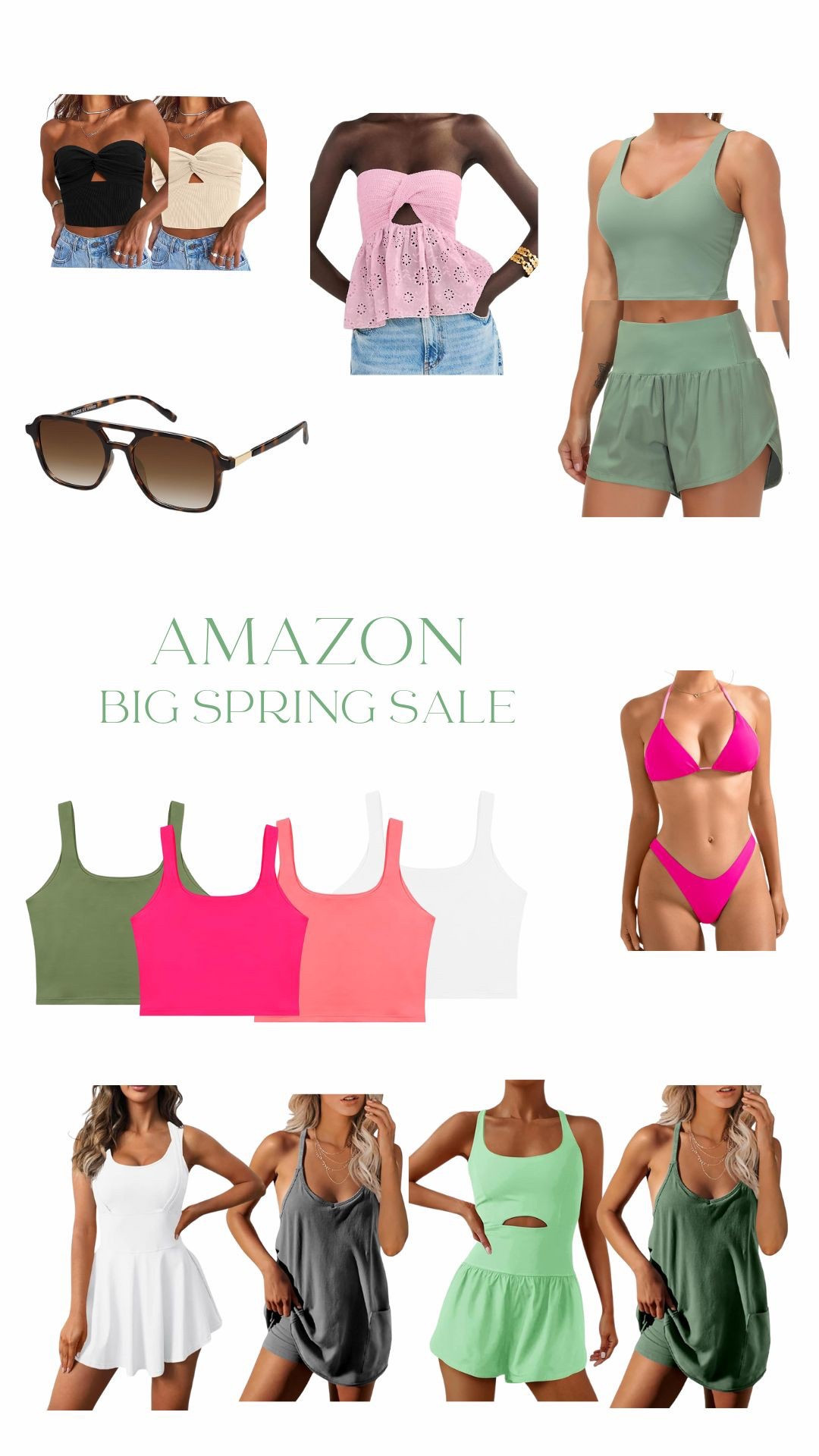Amazon Spring Sale favs! 🌸😍 Shop before the sale ends 3/31! 👗 #LTKfashion #LTKworkout #LTKactivewear #LTKshop #LTKpetite #LTKamazonfashion

#LTKActive #LTKSaleAlert #LTKSeasonal