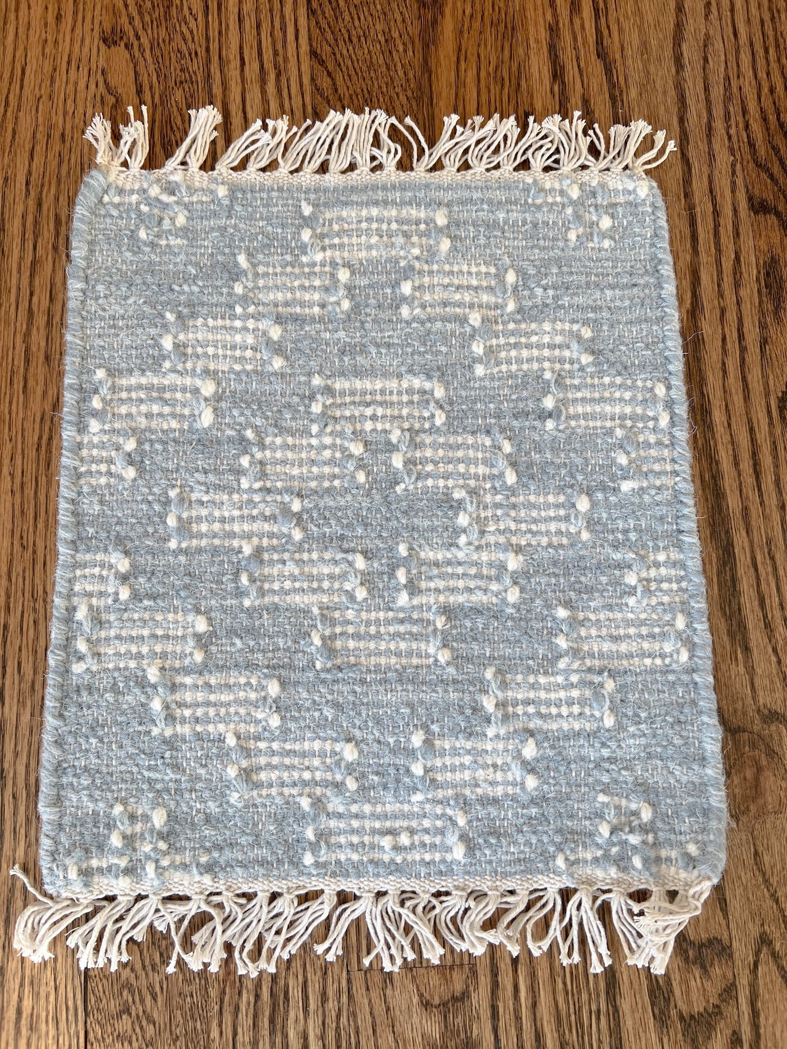 Absolutely fell in love with this rug (currently on sale!) the first time I saw it online and thought it would be perfect for our guest room refresh that I'm starting to tackle! This is the rug swatch - my full size rug should be arriving soon! 

Blue and white rug, area rug, bedroom rug, blue rug, coastal rug, Serena & lily home, coastal home, coastal decor, beach home, beach house style, Serena and Lily rugs, coastal rugs, patterned rugs, living room rugs, dining room rugs, rugs on sale, 8x10 rugs, 6x9 rugs, coastal runners, 9x12 rugs, 11x14 rugs, beach house rugs

#LTKhome #LTKsalealert #LTKstyletip