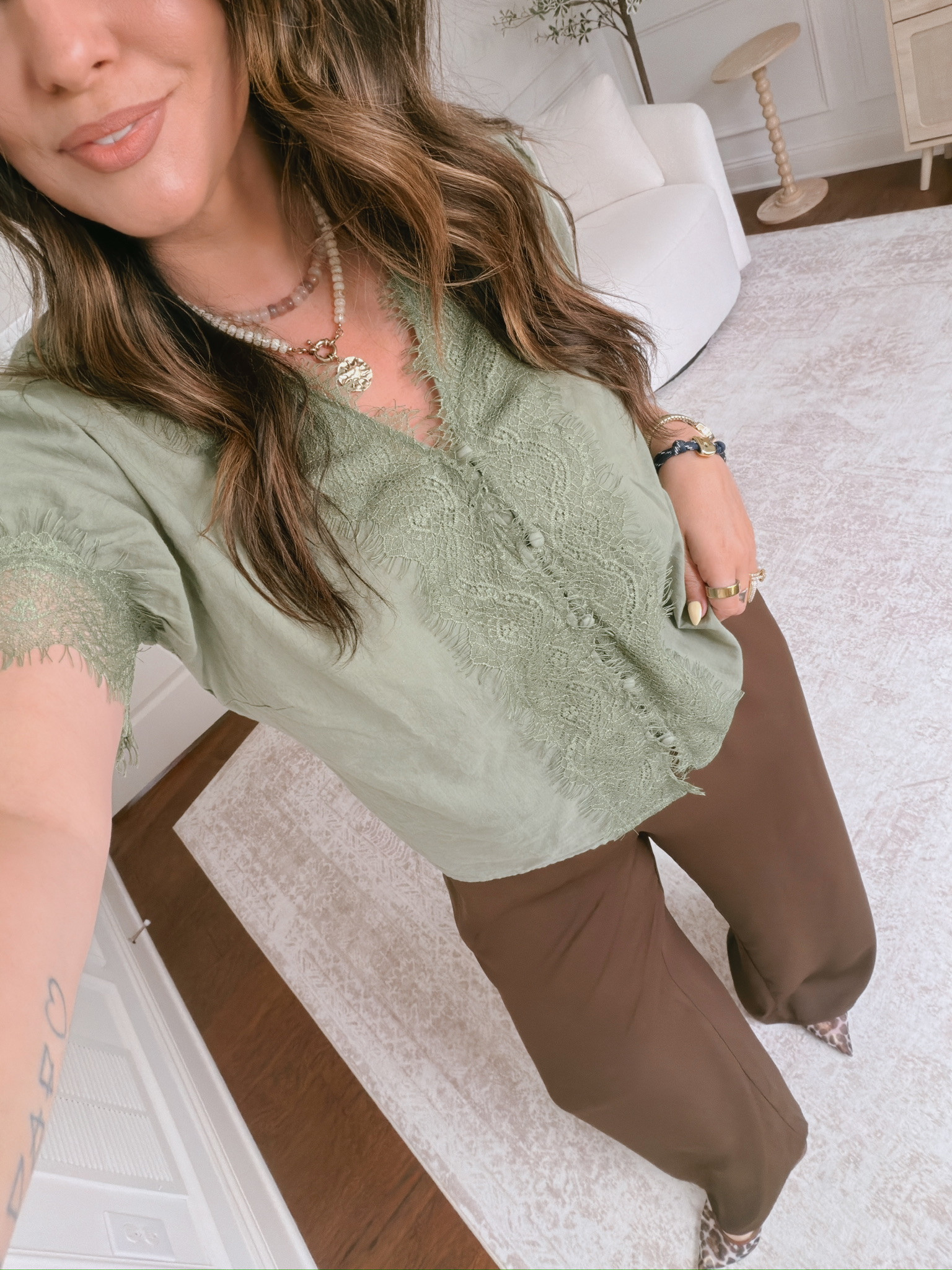 wearing an XL in both pieces #L

#LTKSeasonal #LTKMidsize