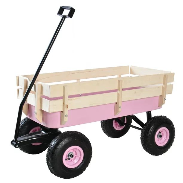 CITYLE Folding Wagon Cart for Kids, Outdoor Garden Utility Wagon, All Terrain Cargo Wagon, Heavy-... | Walmart (US)