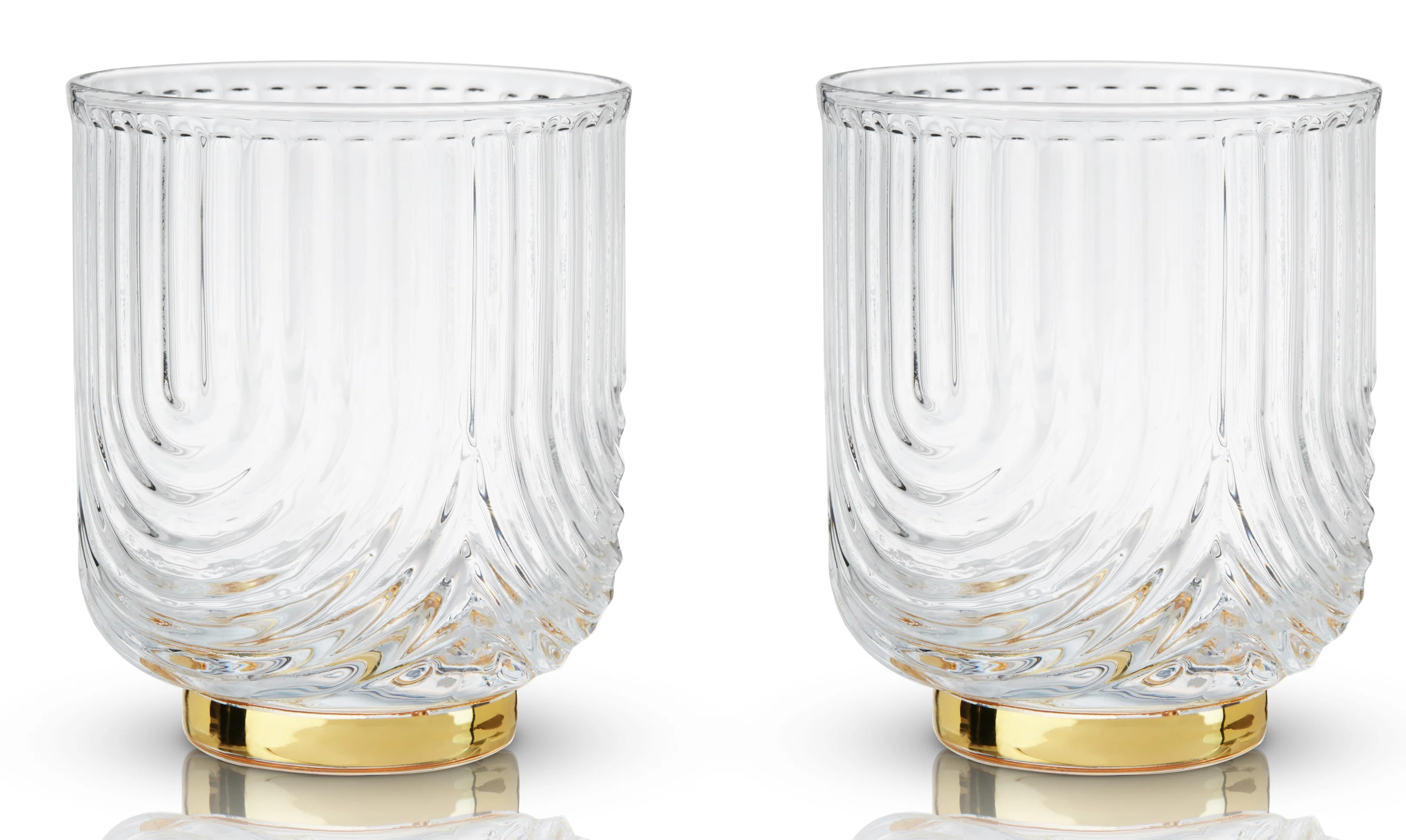 Viski 12 oz. Gatsby Tumblers (Set of 2) | Wayfair North America