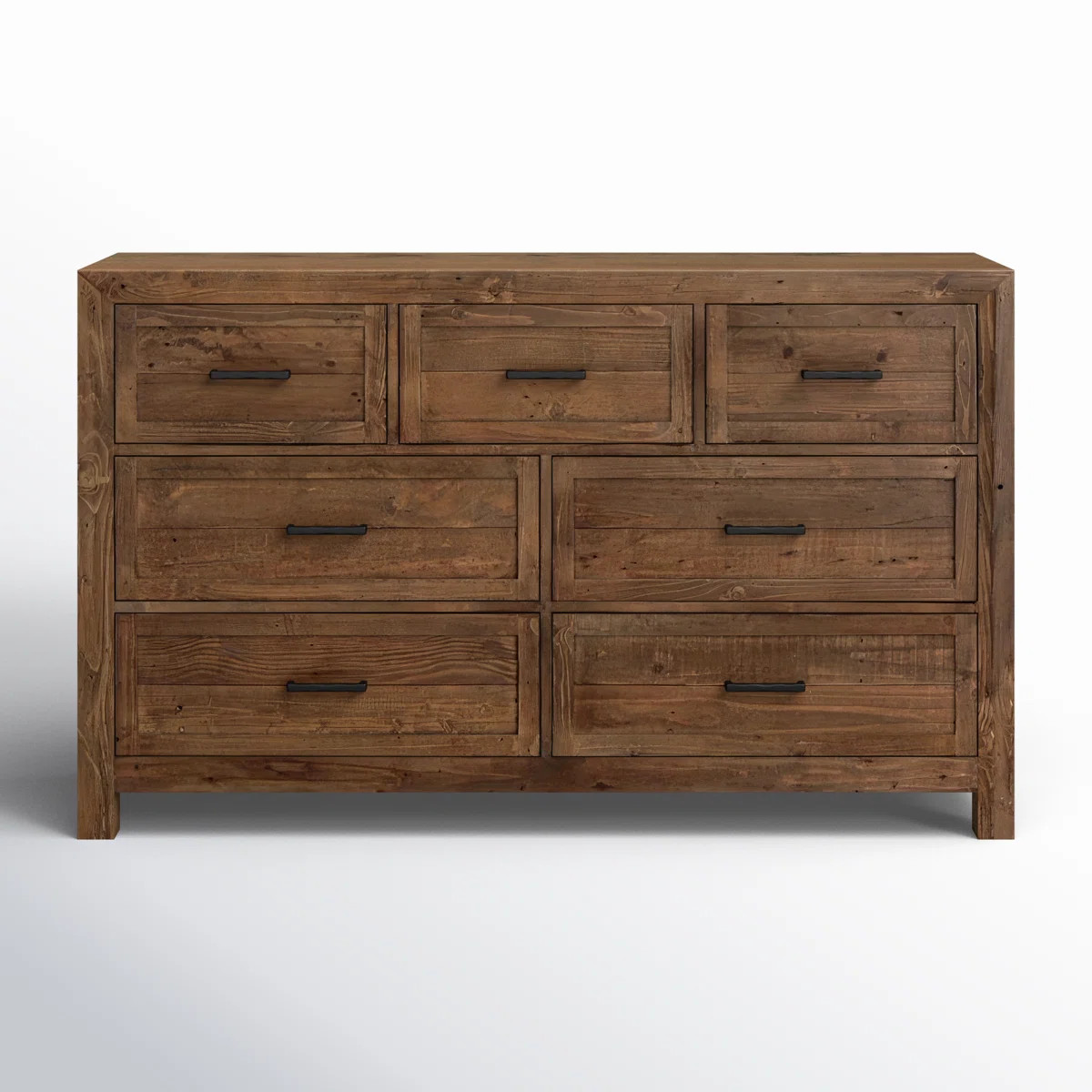 Craigsville Solid Wood 63'' W 7 - Drawer Dresser | Wayfair North America