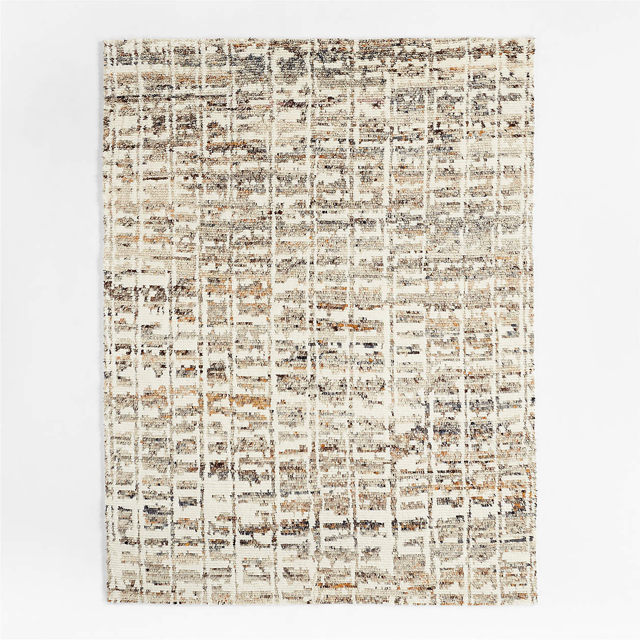 Telluride Wool Tan Area Rug 10'x14' + Reviews | Crate & Barrel | Crate & Barrel