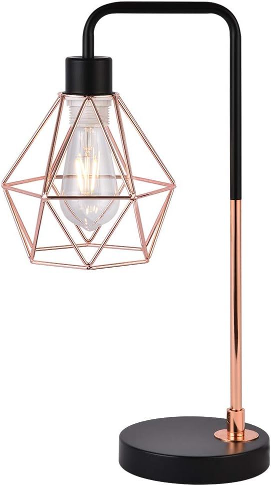 COTULIN Modern Industrial Table Lamp,Delicate Design Desk Lamp for Living Room Bedroom Office,Bed... | Amazon (US)