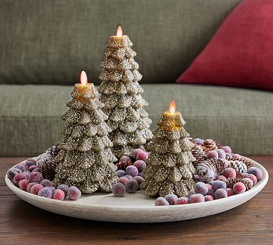 Premium Flickering Flameless Tree | Pottery Barn (US)